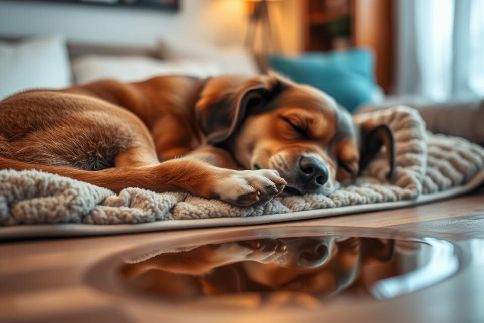 hund pinkelt im schlaf