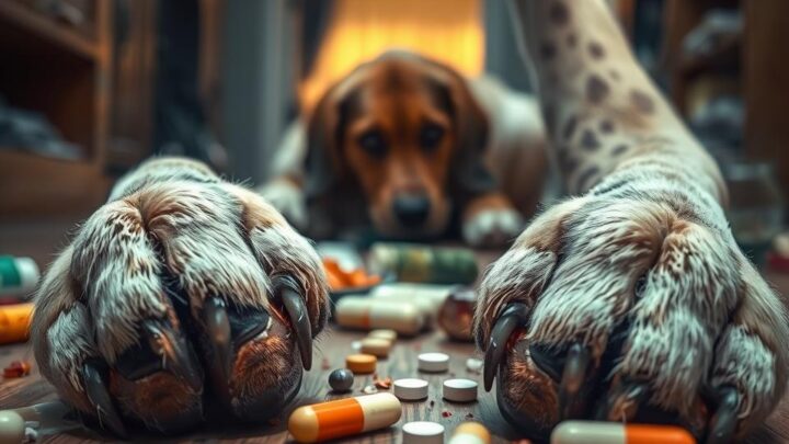 hund vergiftung symptome