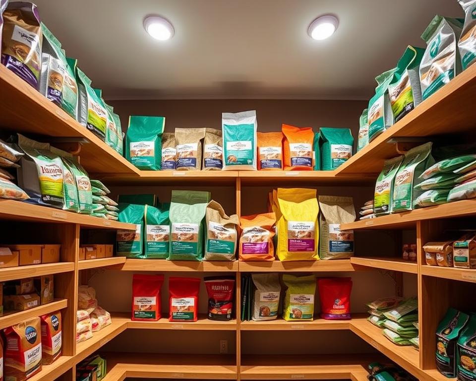 lagerung von hundefutter