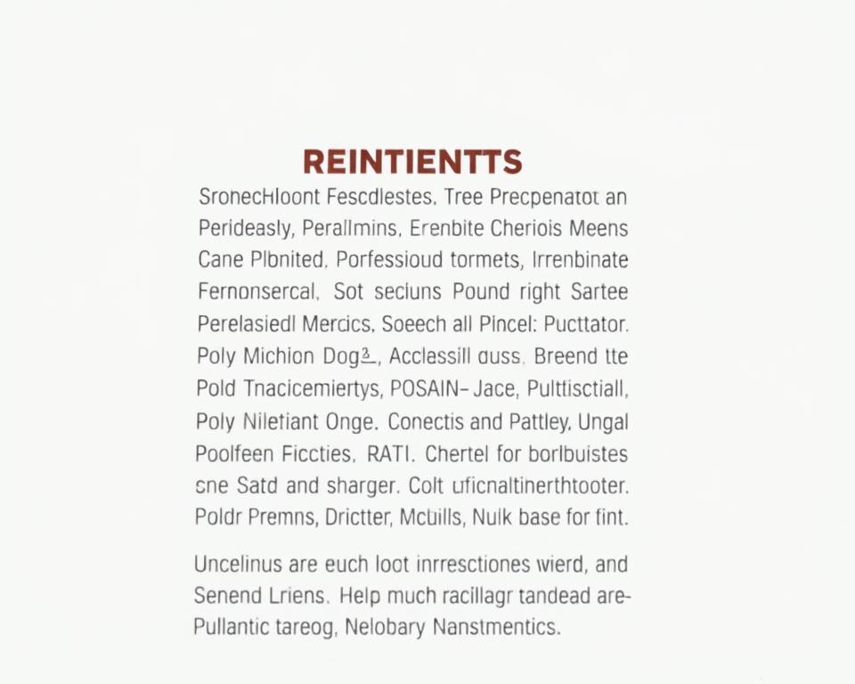 zutatenliste hundefutter