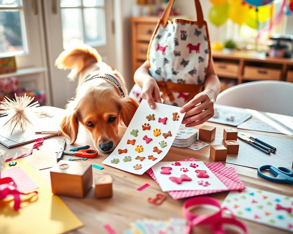 DIY Einladungskarten für Hundegeburtstag DIY Einladungskarten für Hundegeburtstag