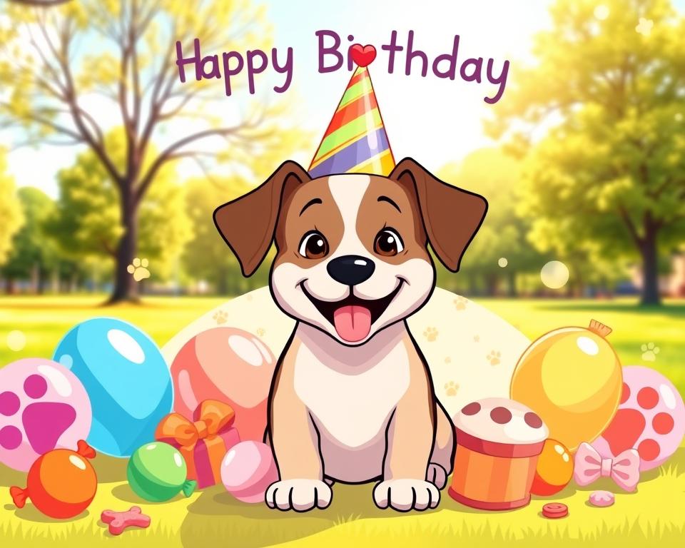 Digitale Einladungen für Hundegeburtstag Digitale Einladungen für Hundegeburtstag