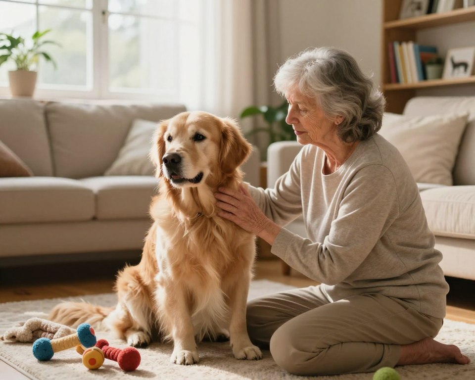 Emotionale Unterstützung bei Hunden mit Inkontinenz