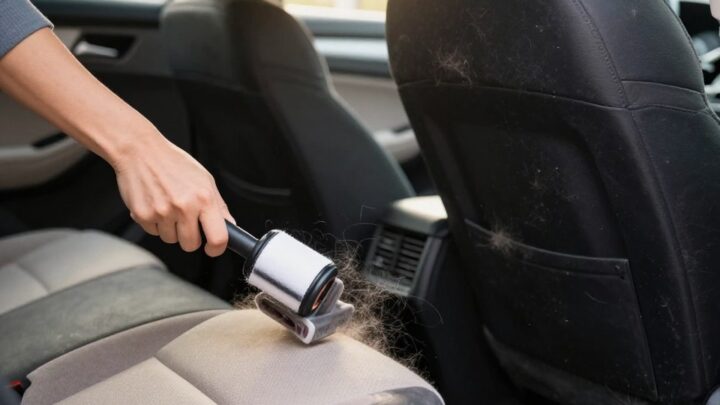 hundehaare aus auto entfernen