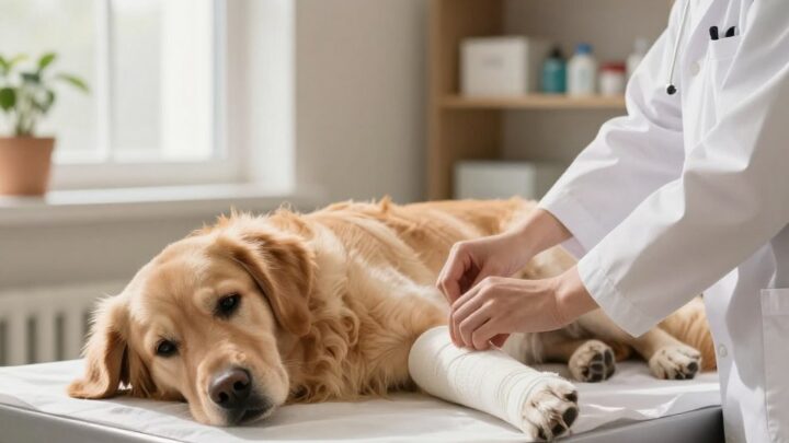 quarkwickel für hunde wie lange