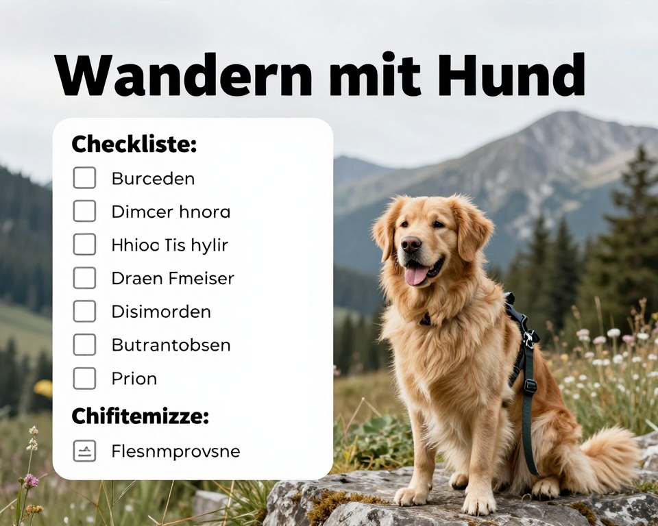 Wandern Hund Ausrüstung: Komplette Checkliste