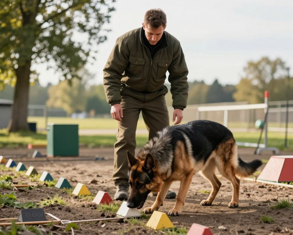 Leichenspürhund-Ausbildung